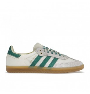 Adidas X Wales Bonner SAMBA Cream White Bold Green